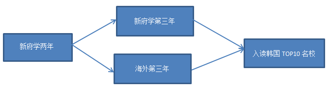 韓國(guó)國(guó)際高中培養(yǎng)流程